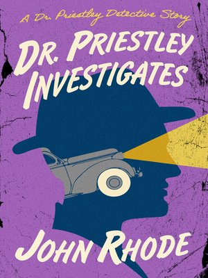 cover image of Dr. Priestley Investigates